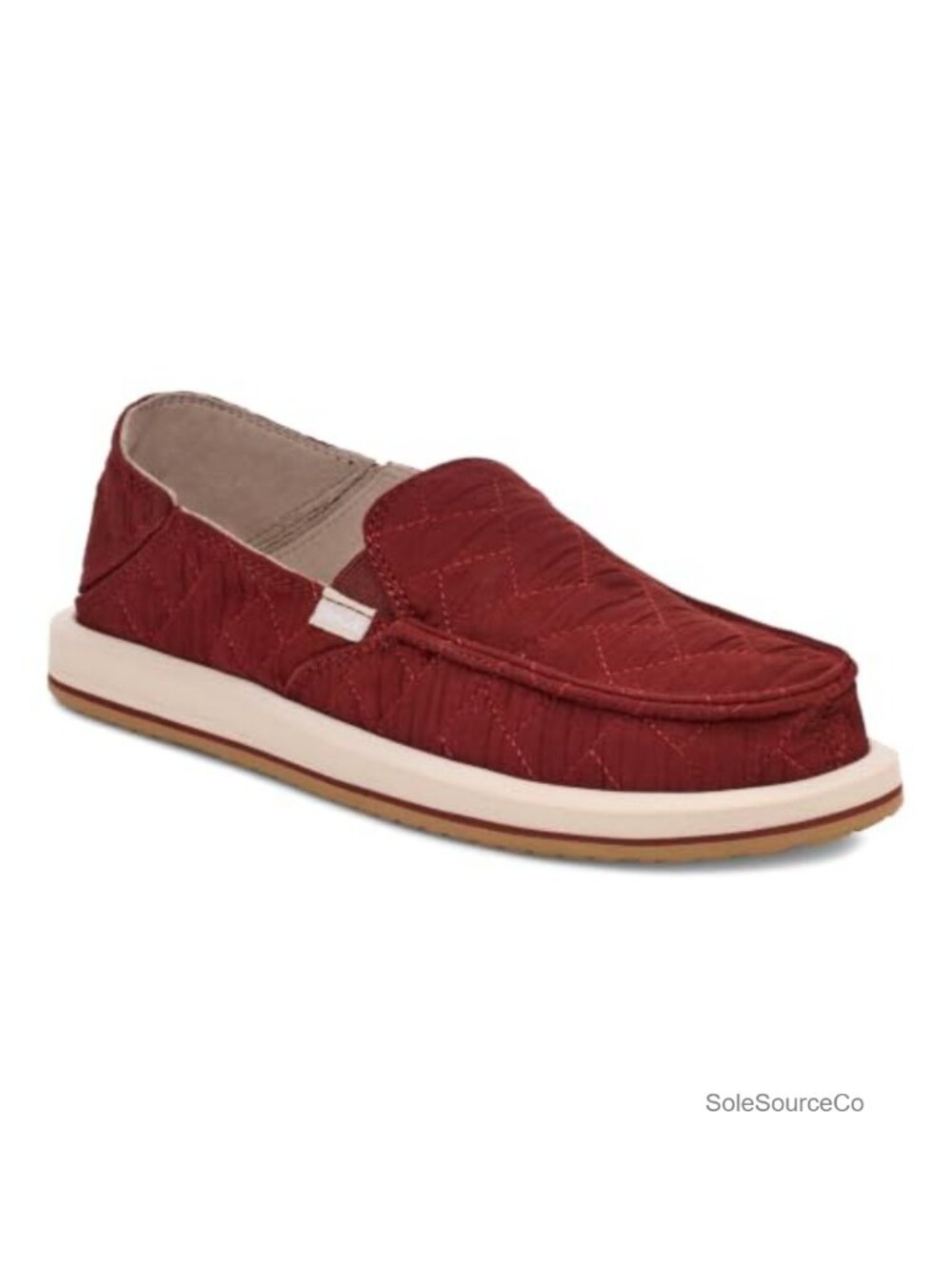 Quilted Loafers with Shearling Lining & Arch Support Slip-On Shoes